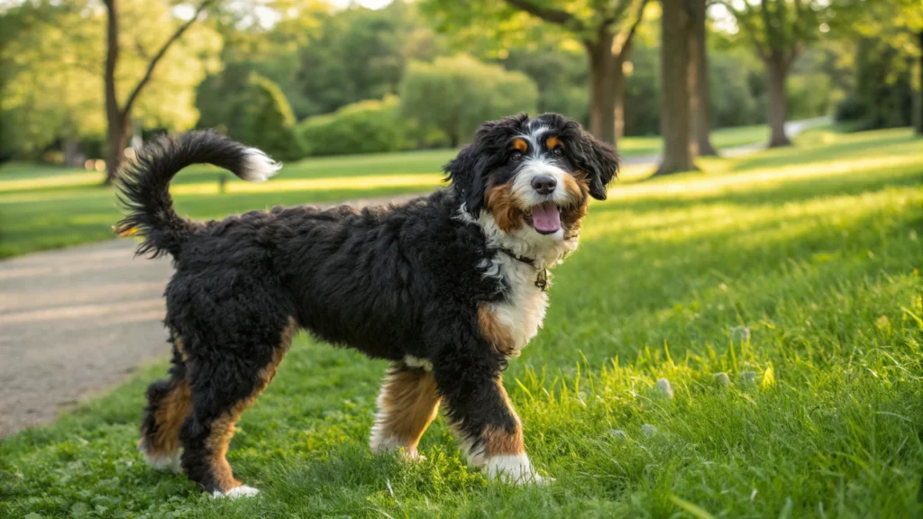 mini bernedoodle