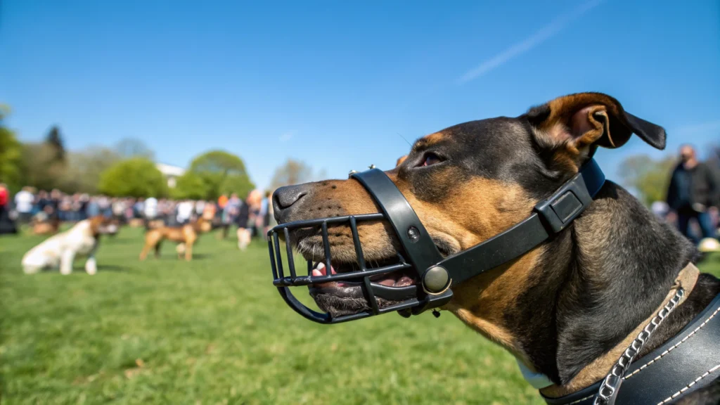 muzzle dog muzzle