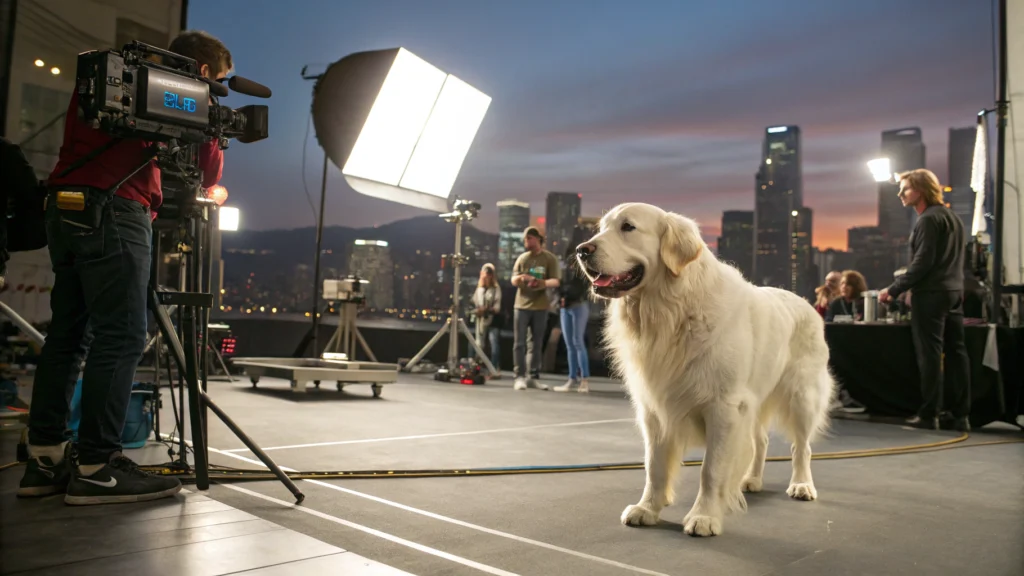 white golden retriever