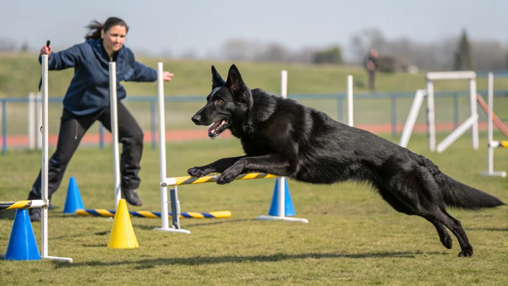 black german shepherd