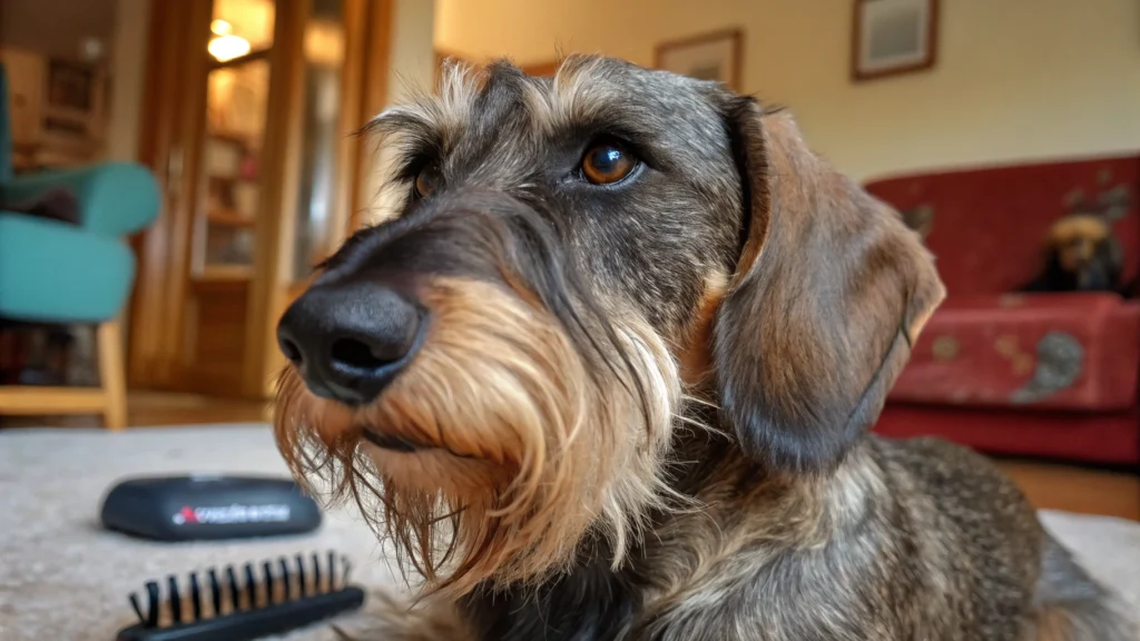 wire haired dachshund