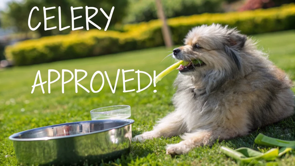can dogs eat celery