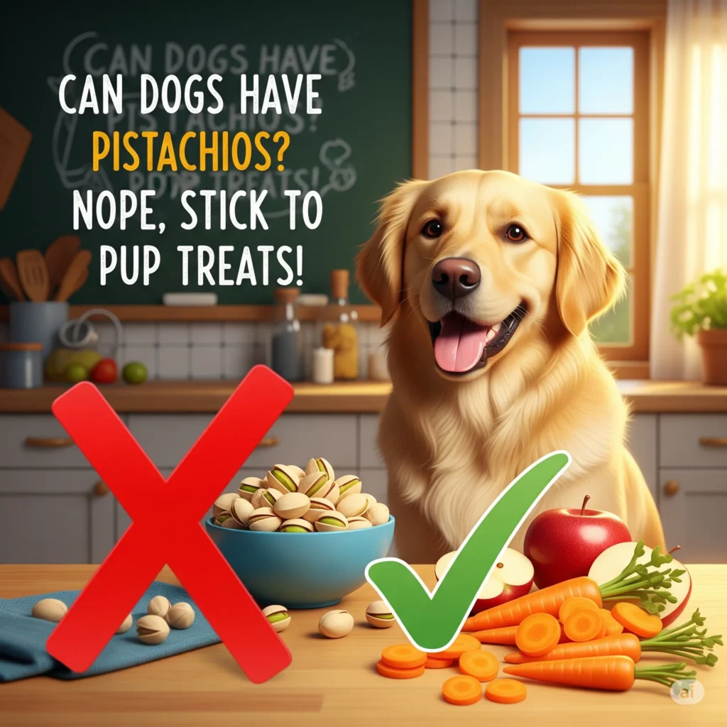 can dogs have pistachios