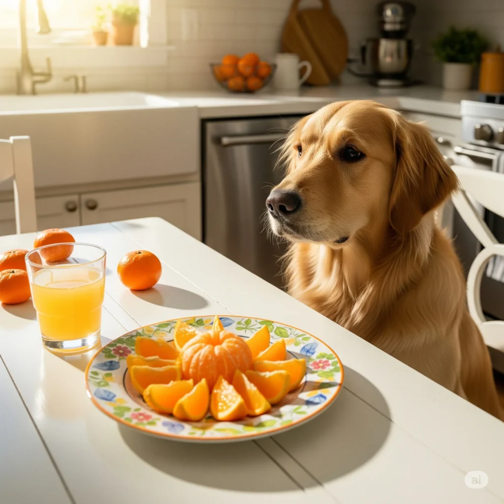 can dogs have oranges