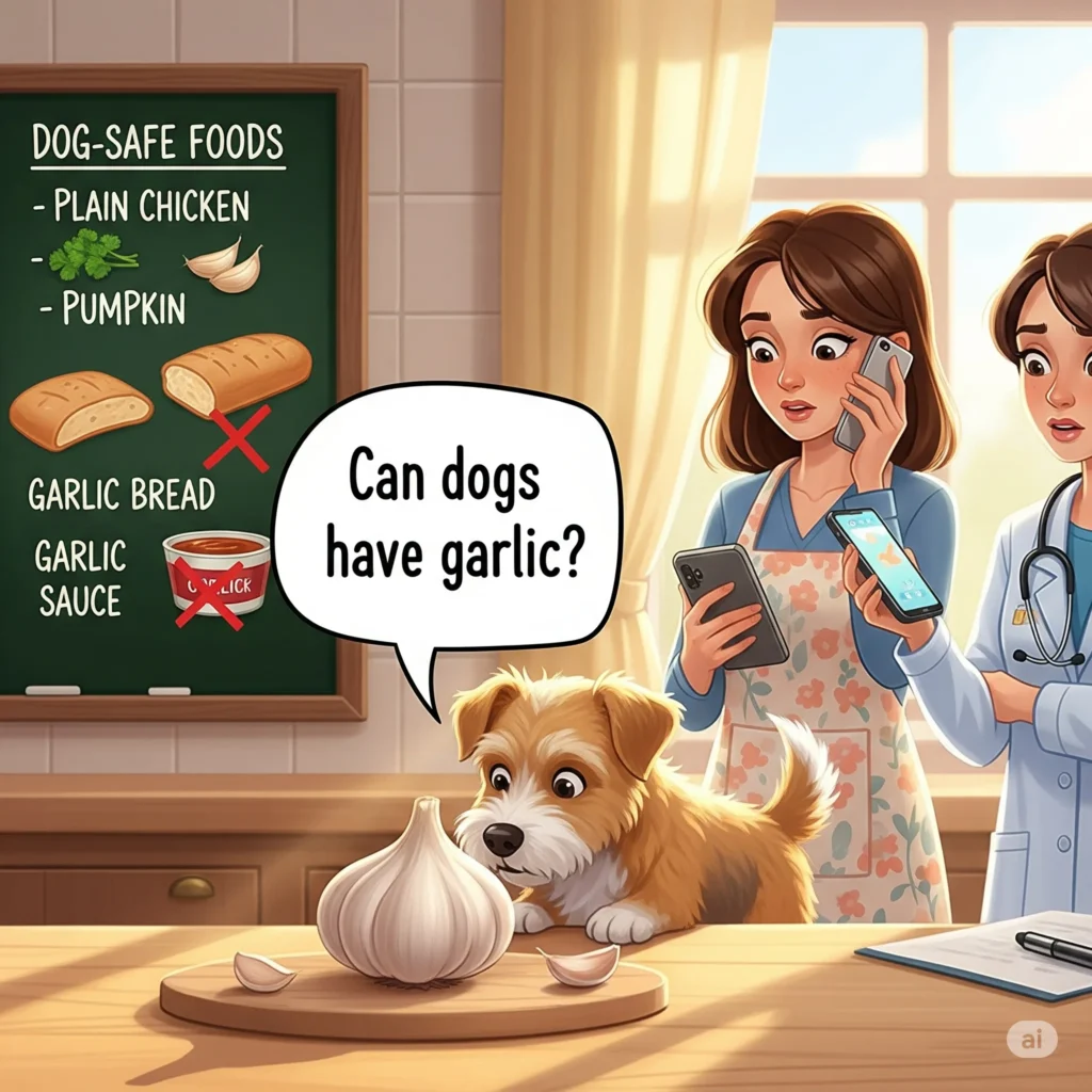 can dogs have garlic