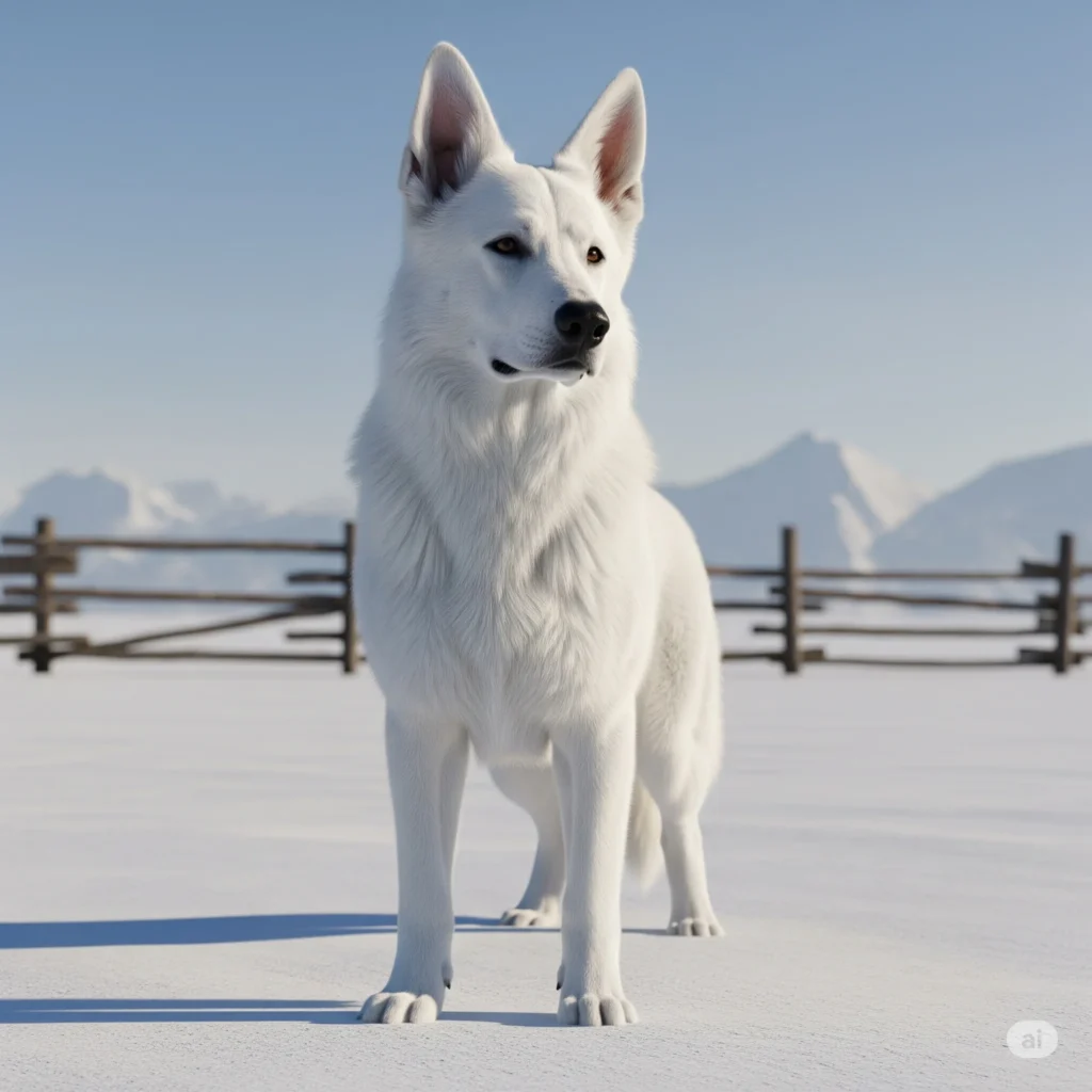 white german shepherd