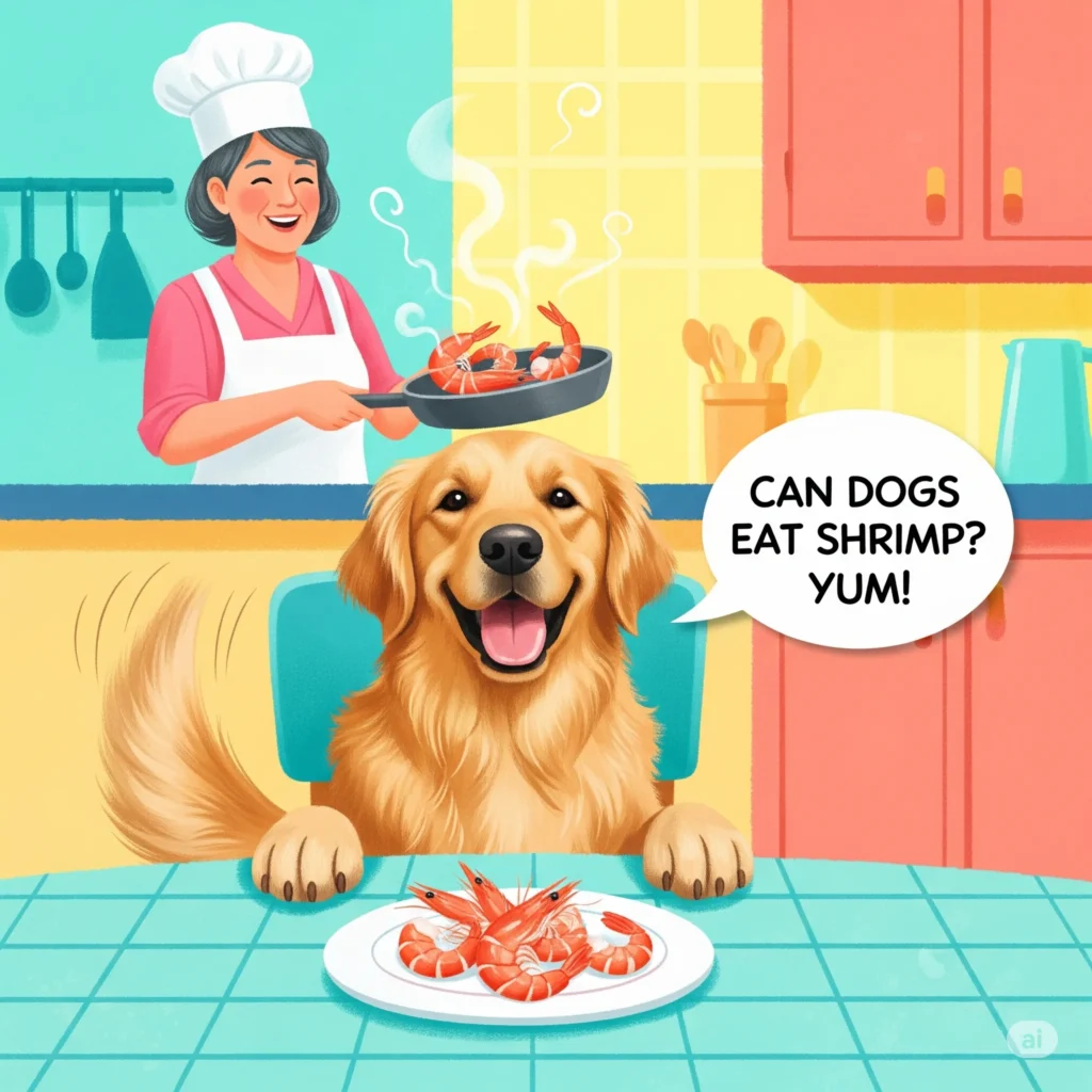 can dogs eat shrimp