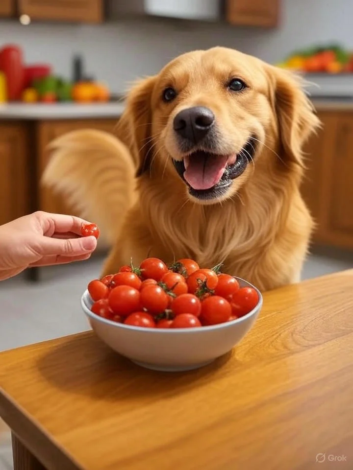 can dogs eat tomatoes
