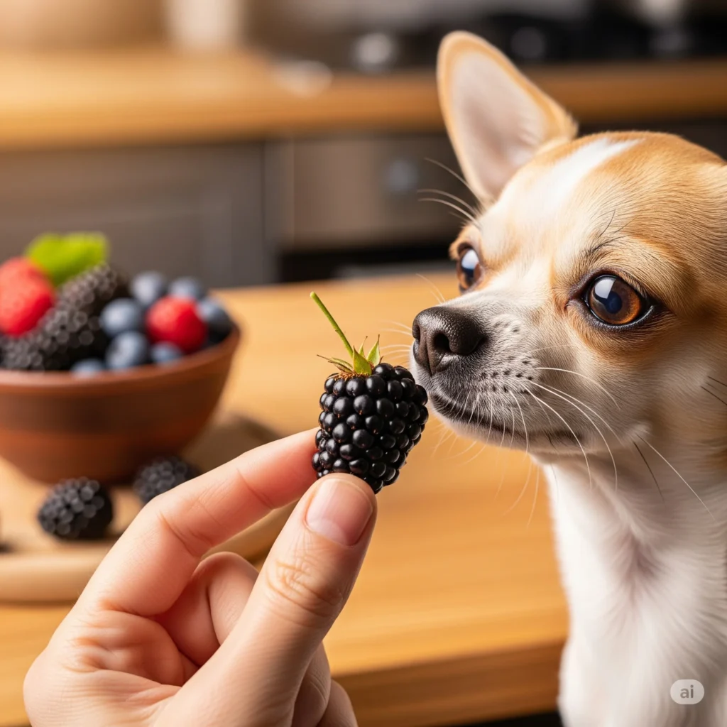 can dogs eat blackberries
