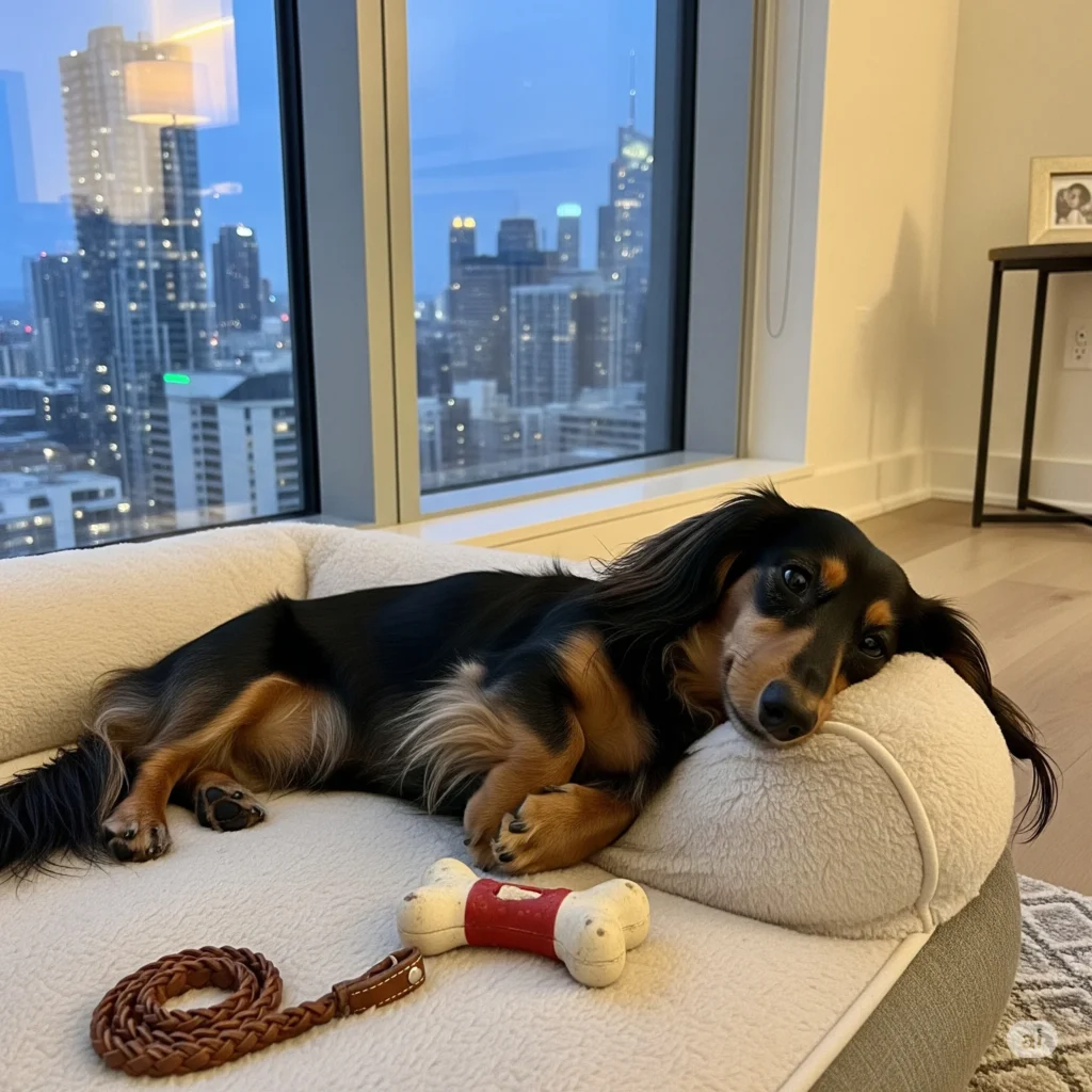 long haired dachshund