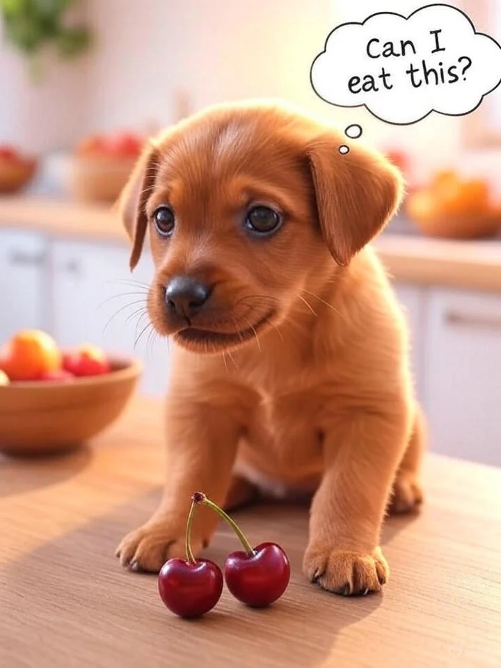 can dogs eat cherries