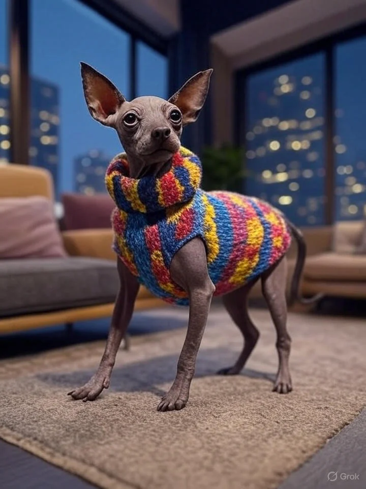 hairless dog