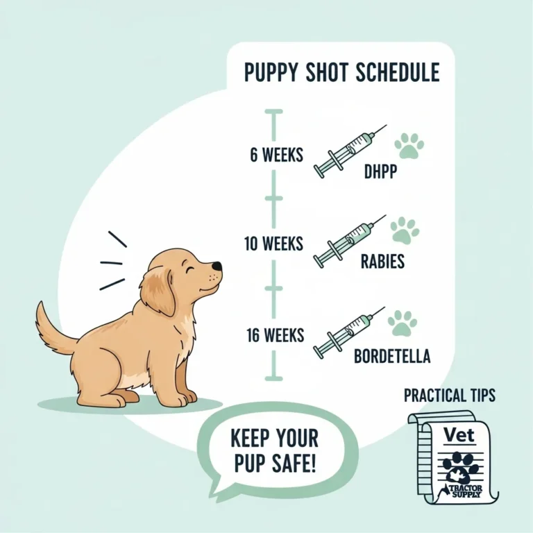 puppy shot schedule