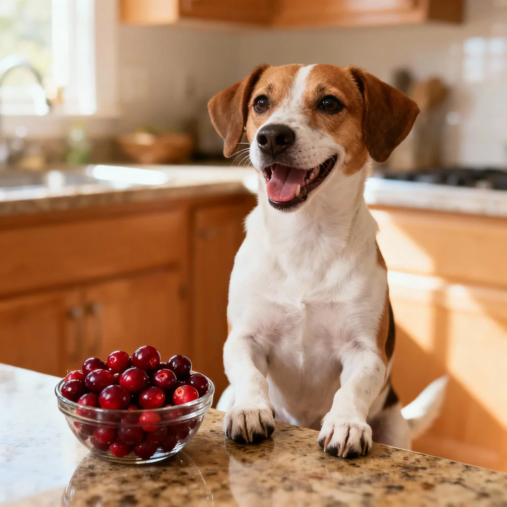 can dogs have cranberries