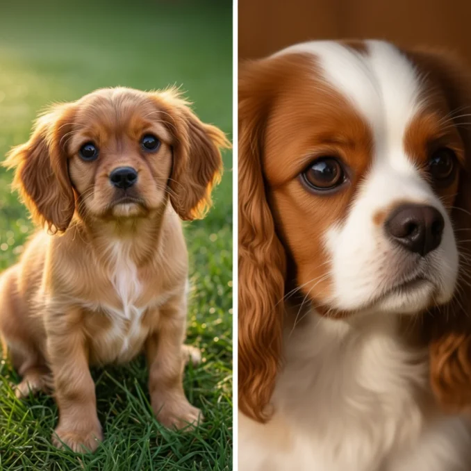 golden retriever cross cavalier king charles spaniel
