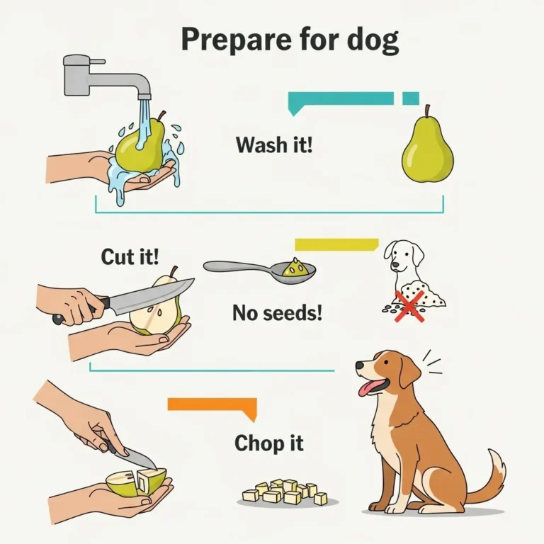 can dogs have pears