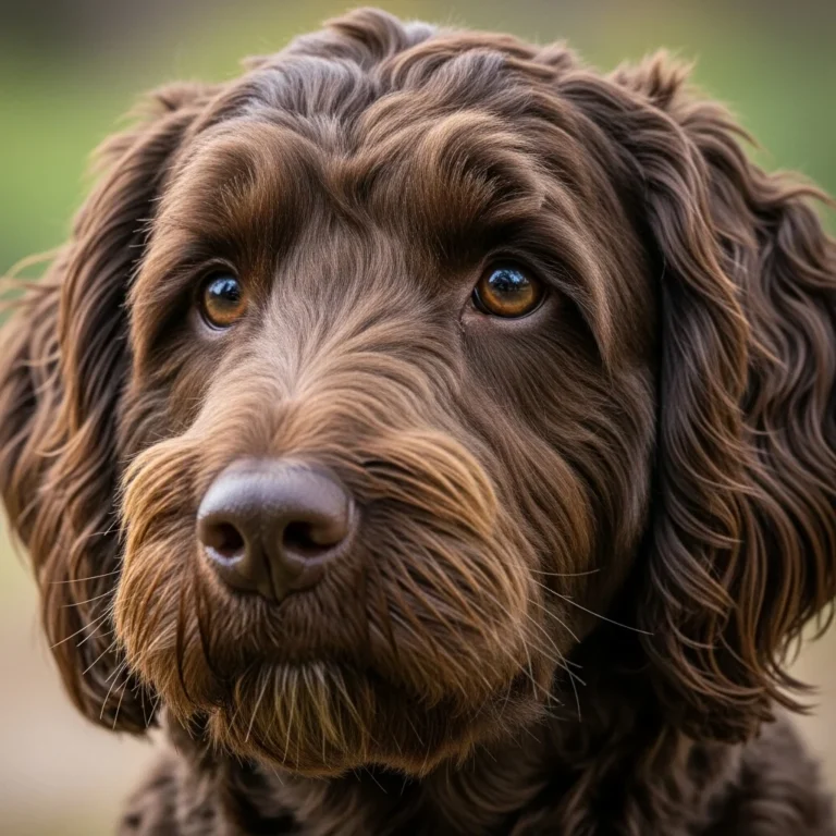 chocolate labradoodle