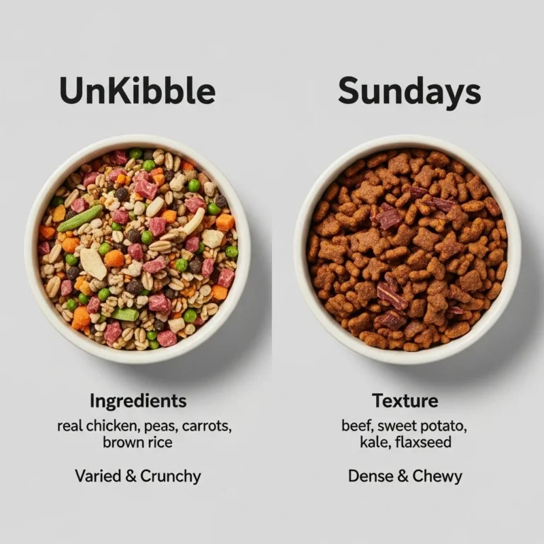 unkibble dog food