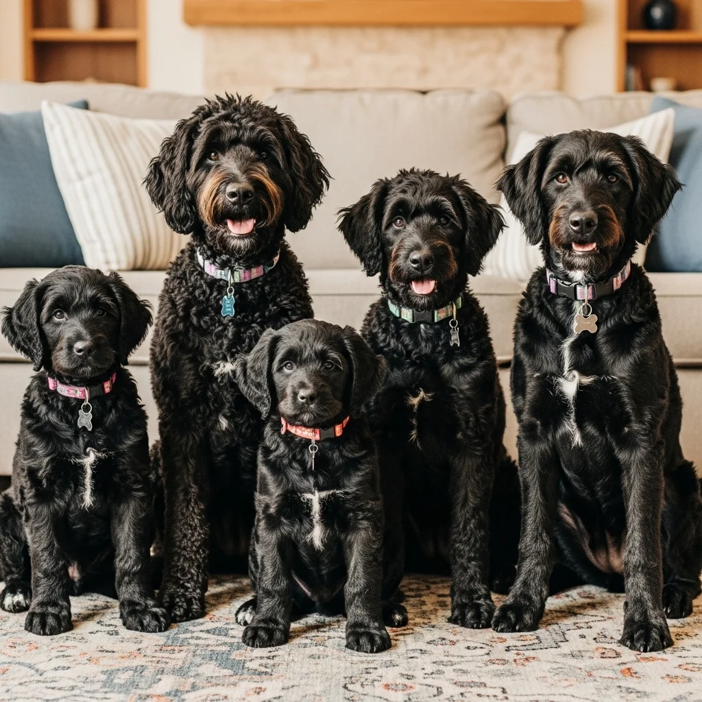 black goldendoodle
