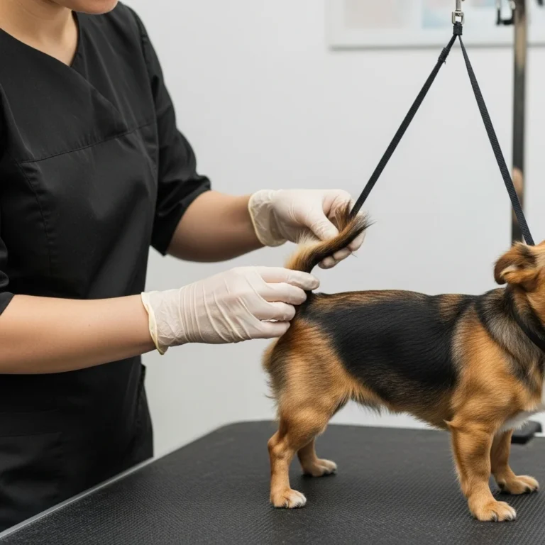 dog anal gland expression