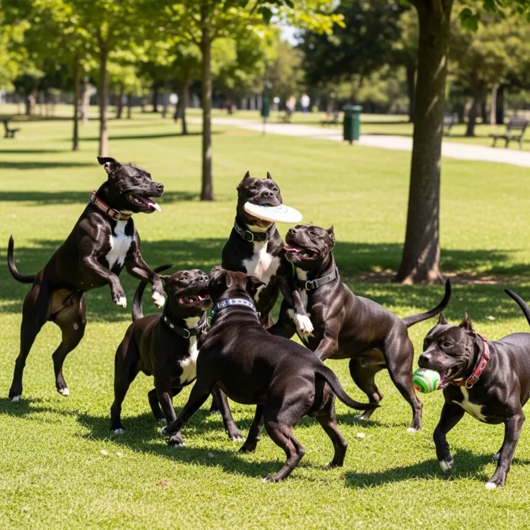 black pitbull