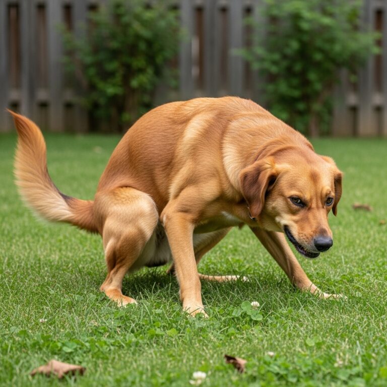 dyschezia in dogs
