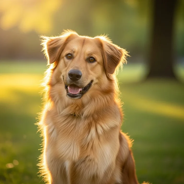 german shepherd golden retriever mix