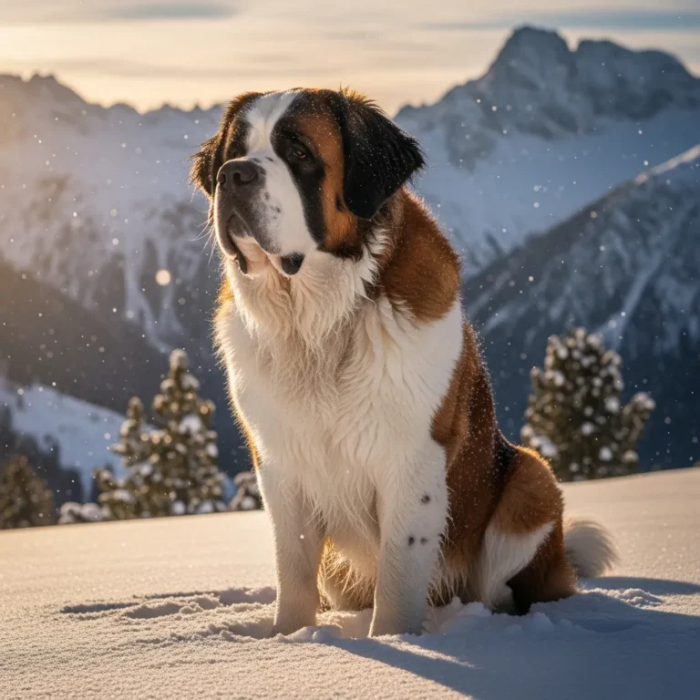 saint bernard breed dog