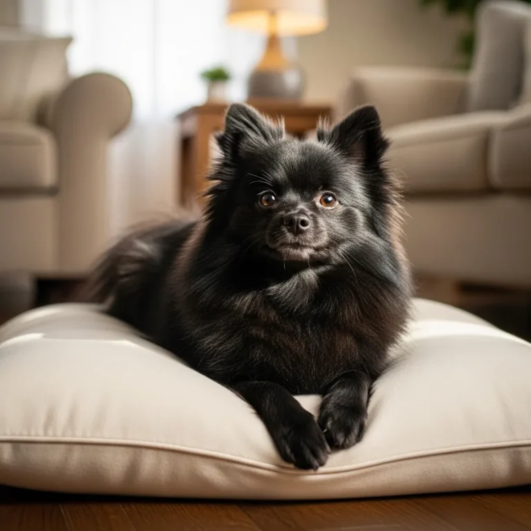 black pomeranian