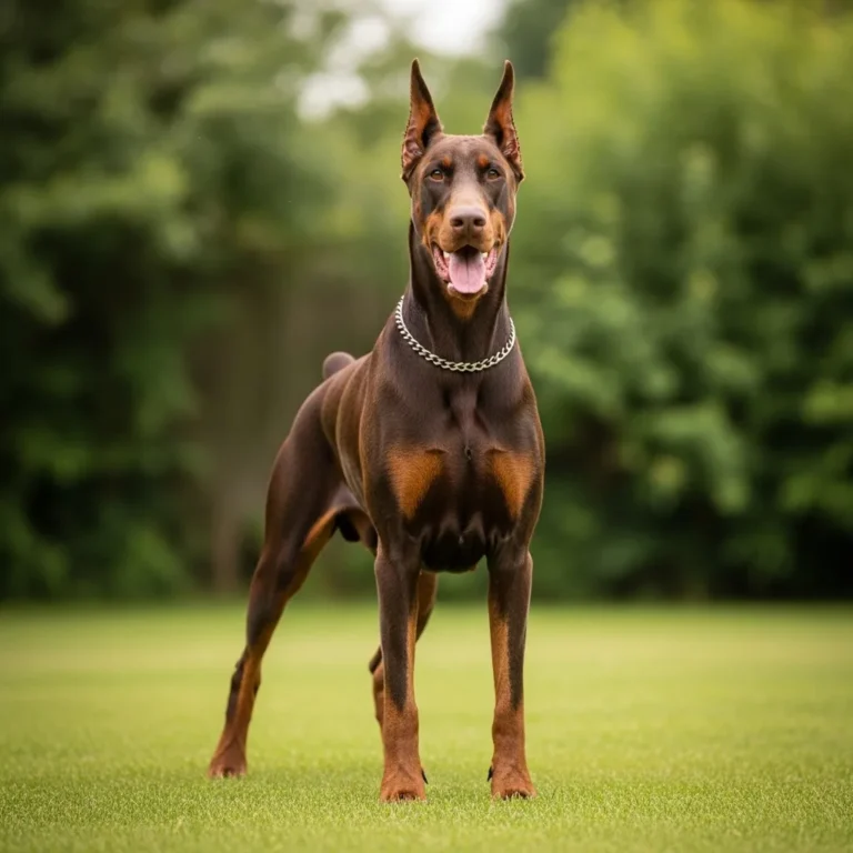 red doberman